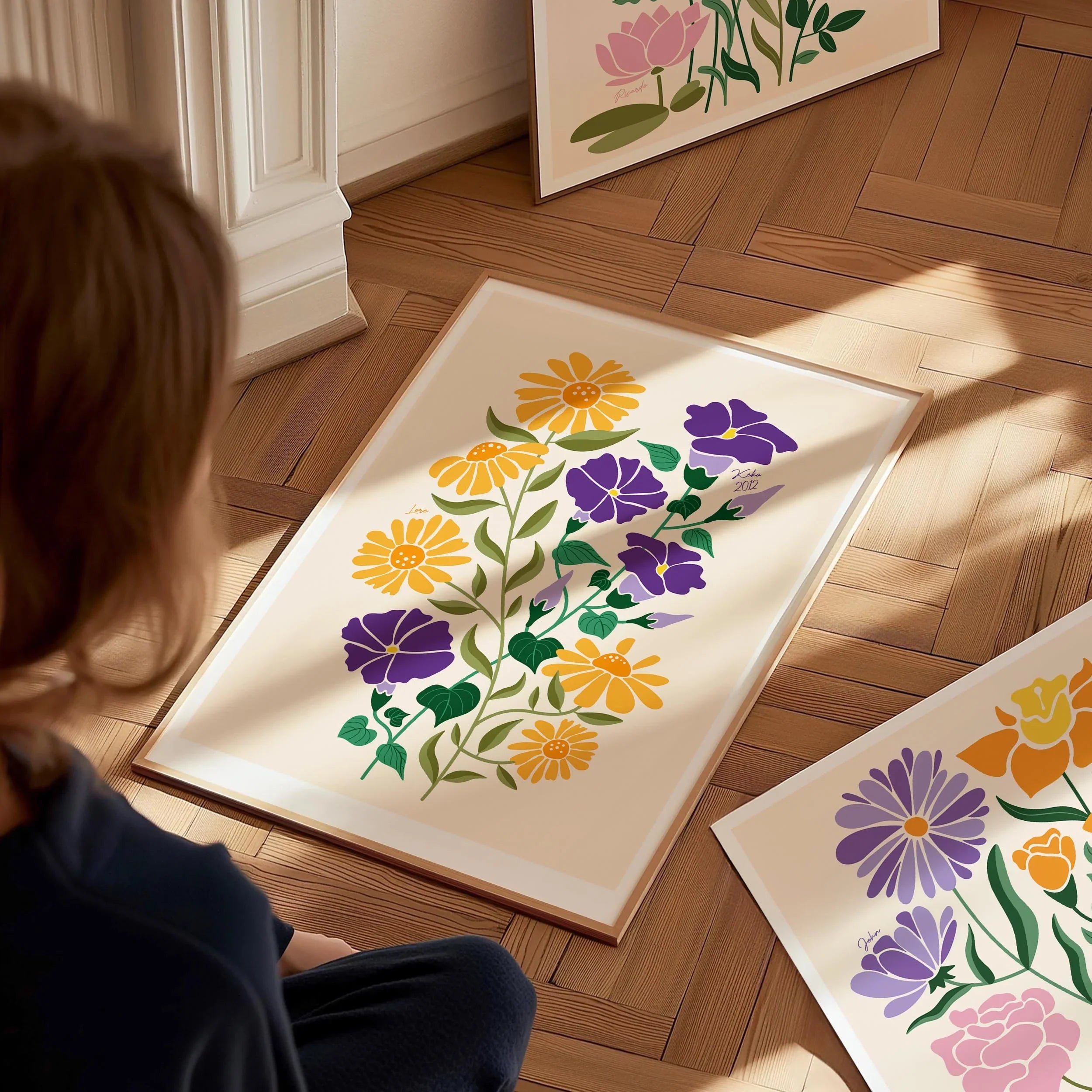 Birth Flower's Illustrations