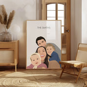 Custom Family Illustration