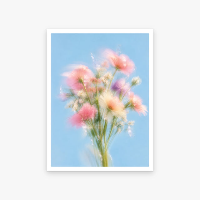 Blurred Florals I art print