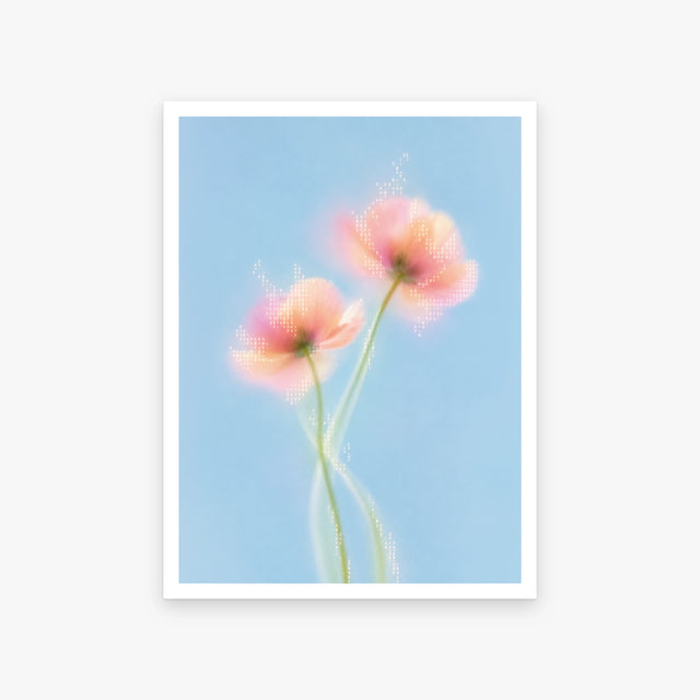 Blurred Florals III art print