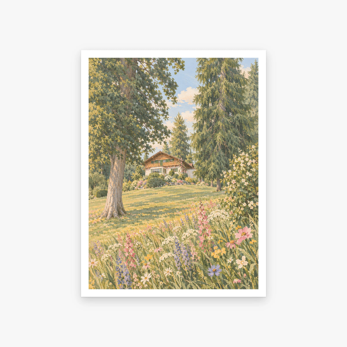 Floral Landscapes I art print