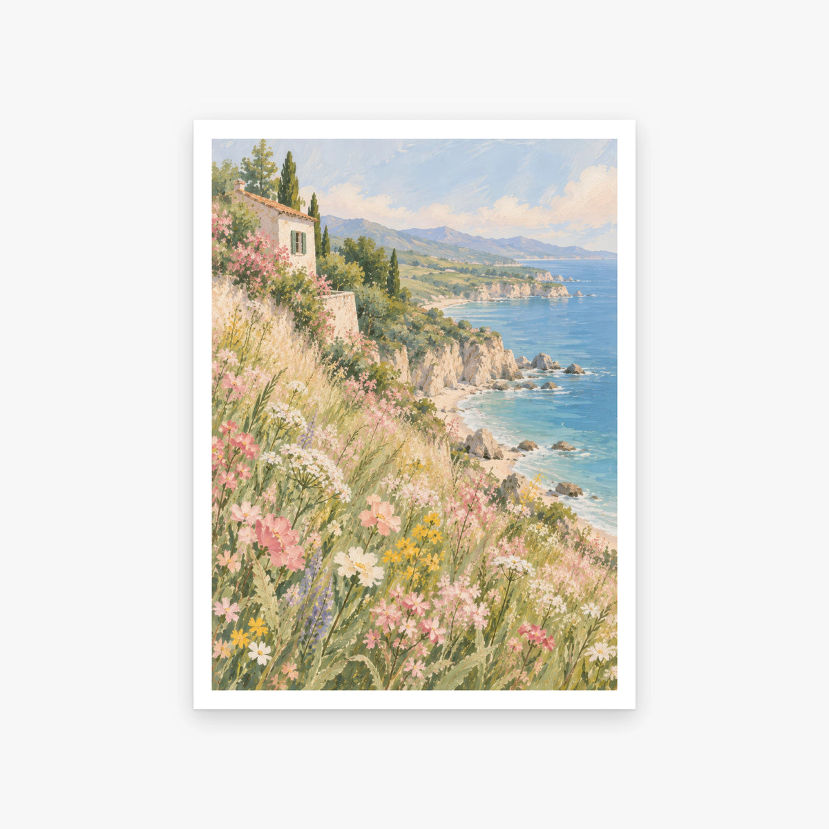 Floral Landscapes IV art print