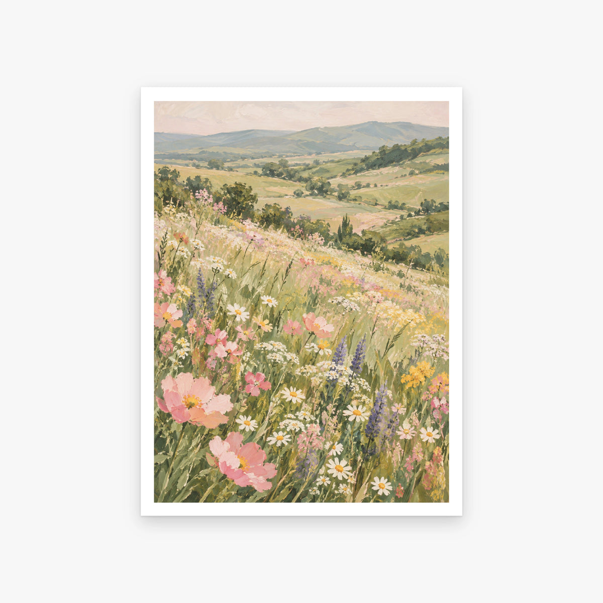 Floral Landscapes V art print