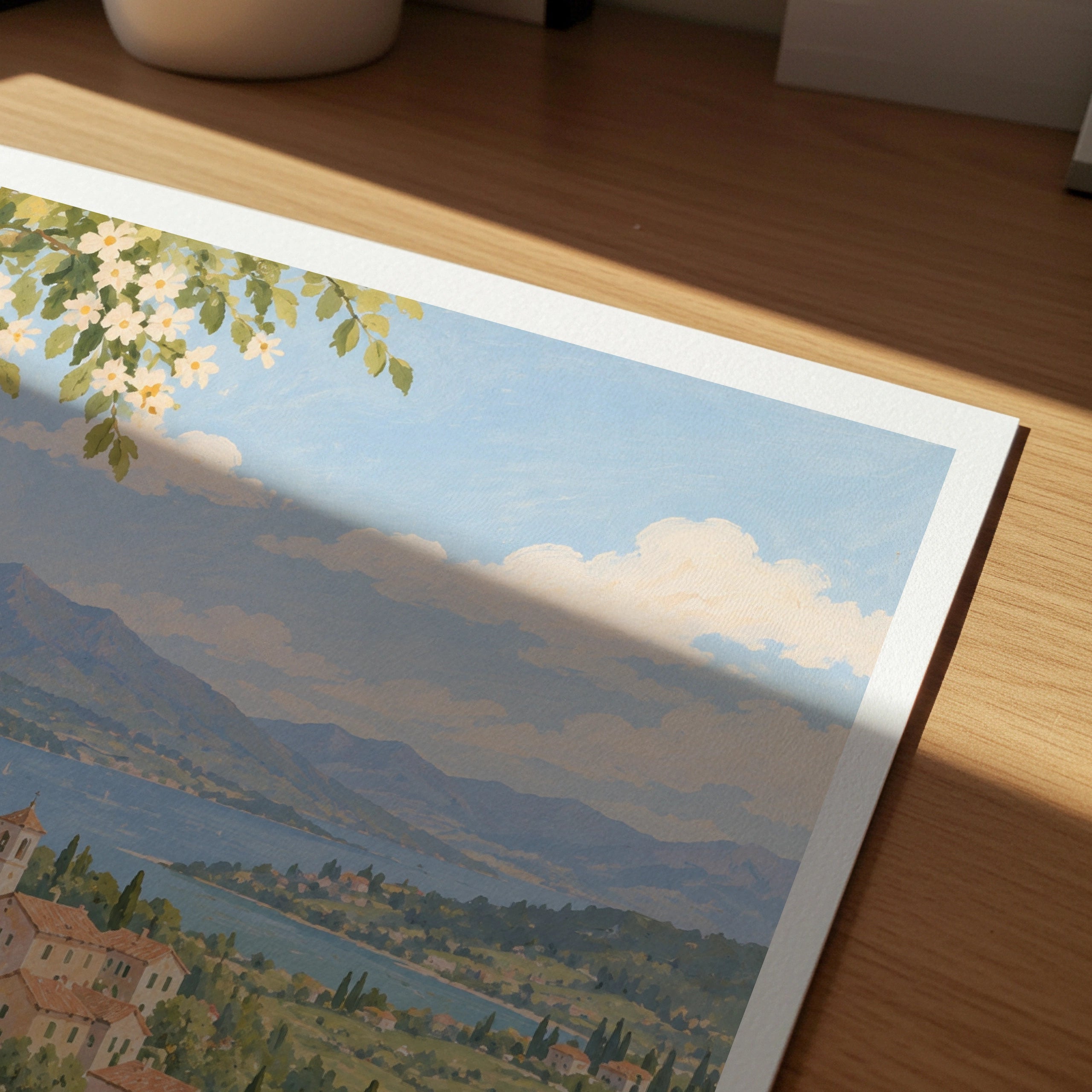 Floral Landscapes VI wall art in a room
