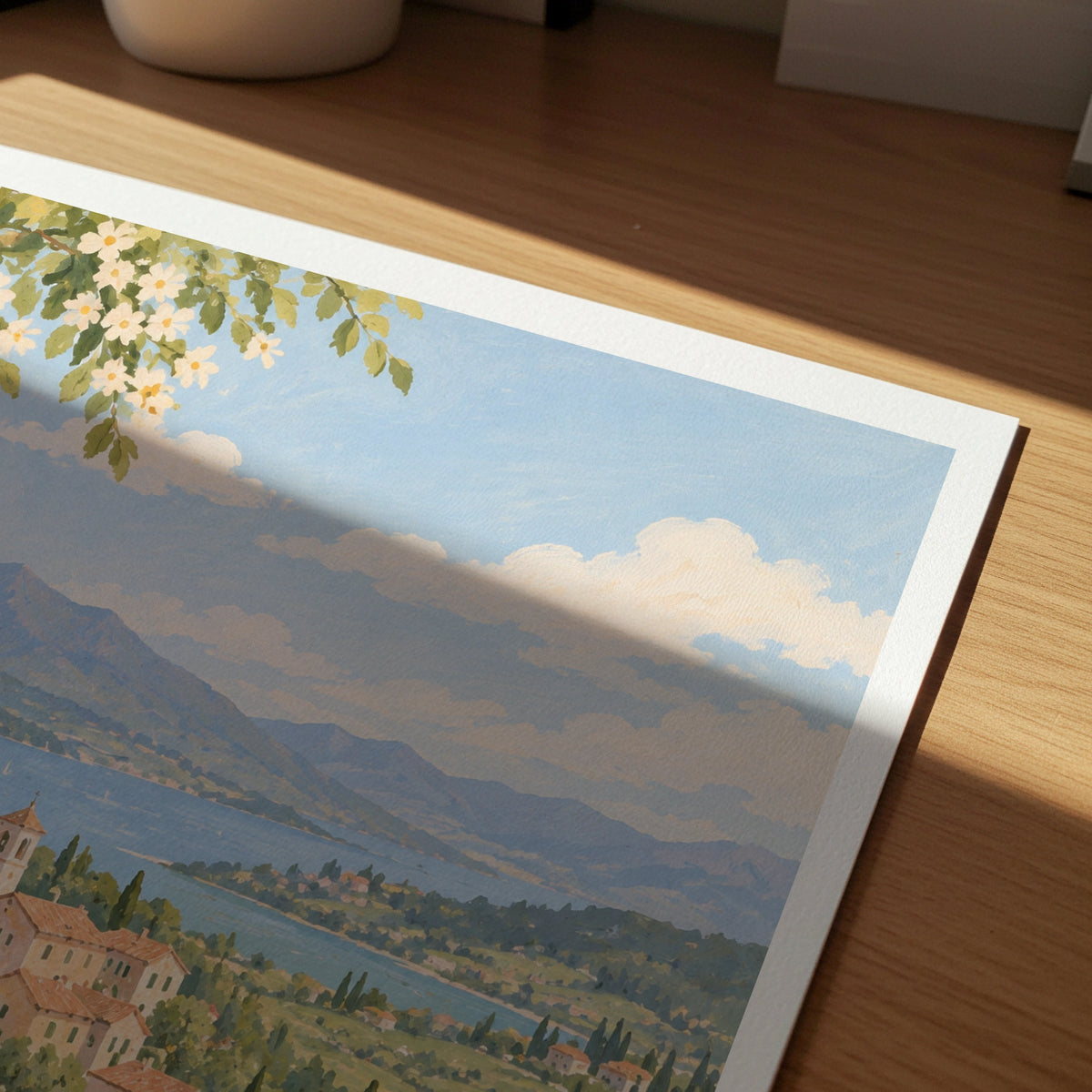 Floral Landscapes VI wall art in a room