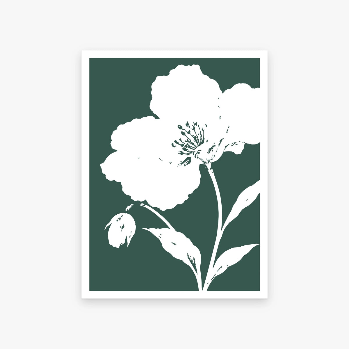 Floral Silhouettes III art print