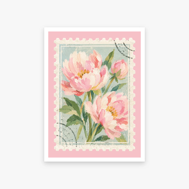 Floral Stamps III art print