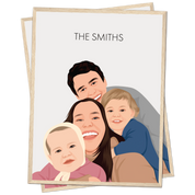 Custom Family Illustration