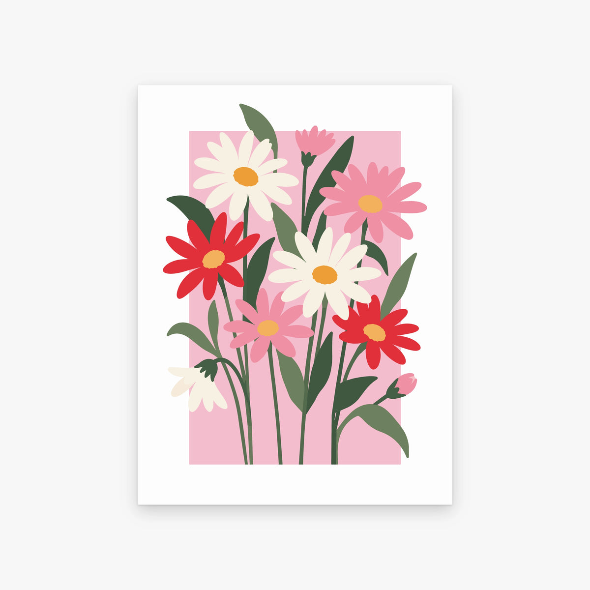 Vectoral Floral Illustration V art print